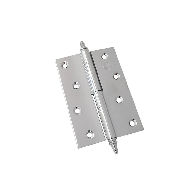 Zawias do drzwi 100x70mm mosiądz chrom połysk rozłączny LEWY (pl) mod. 1007