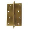 Zawias do drzwi 120x80mm mosiądz złoto antyczne rozłączny PRAWY (pl) mod. 1007