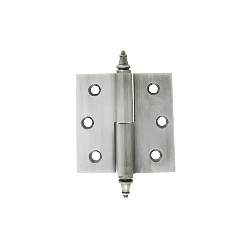 Zawias do drzwi 60x60mm mosiądz chrom mat rozłączny LEWY (pl) mod. 1007