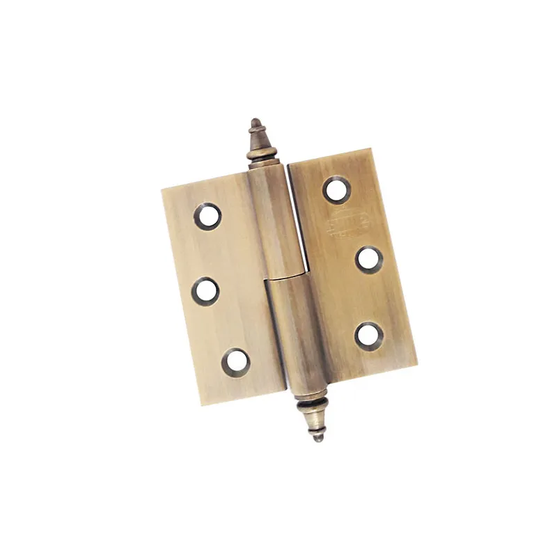 Zawias do drzwi 60x60mm mosiądz złoto antyczne rozłączny LEWY (pl) mod. 1007