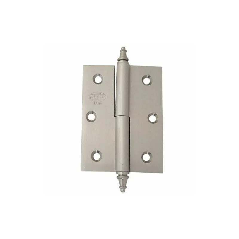 Zawias do drzwi 80x60mm mosiądz chrom mat rozłączny PRAWY (pl) mod. 1007