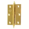 Zawias do drzwi 90x60mm mosiądz lakierowany rozłączny PRAWY (pl) mod. 1007