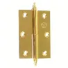 Zawias do drzwi 90x60mm mosiądz lakierowany rozłączny LEWY (pl) mod. 1007 DIS