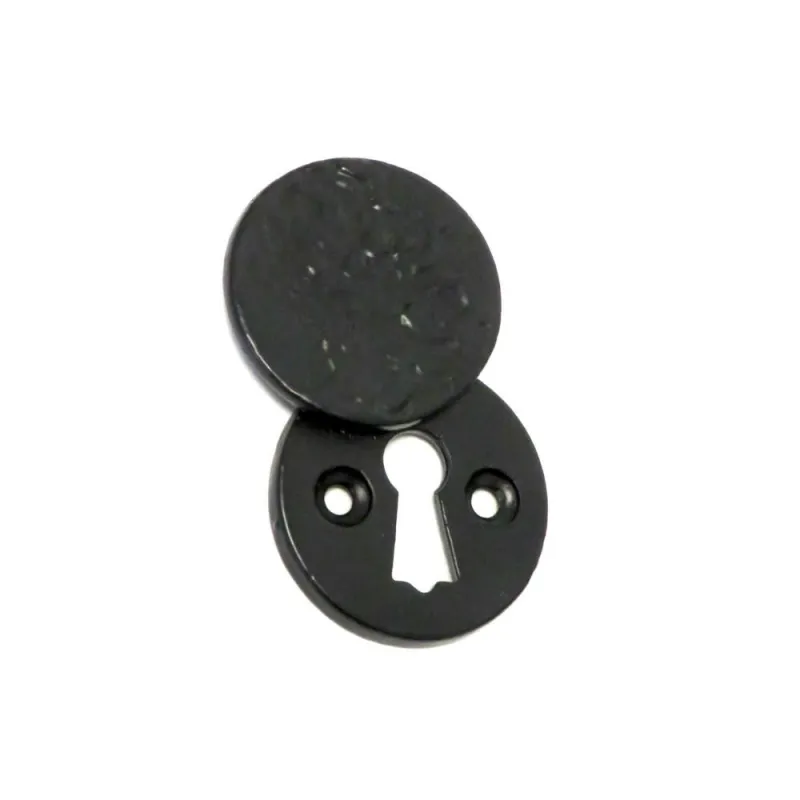 Szyldzik na klucz 38mm z klapką czarny FF06