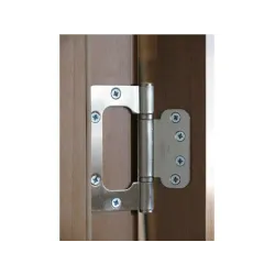 Zawias szczelinowy 101x89mm stal chrom mat 2szt. mod. BG1 EAN