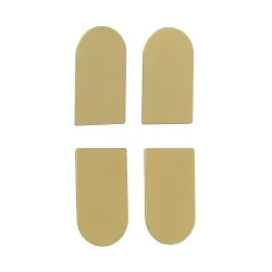 Osłonki zawiasu ECLIPSE 3.0 mosiądz mat 4szt.