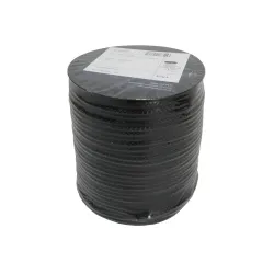 Nylonowy sznur 6mm Sash czarny 100m na  rolce