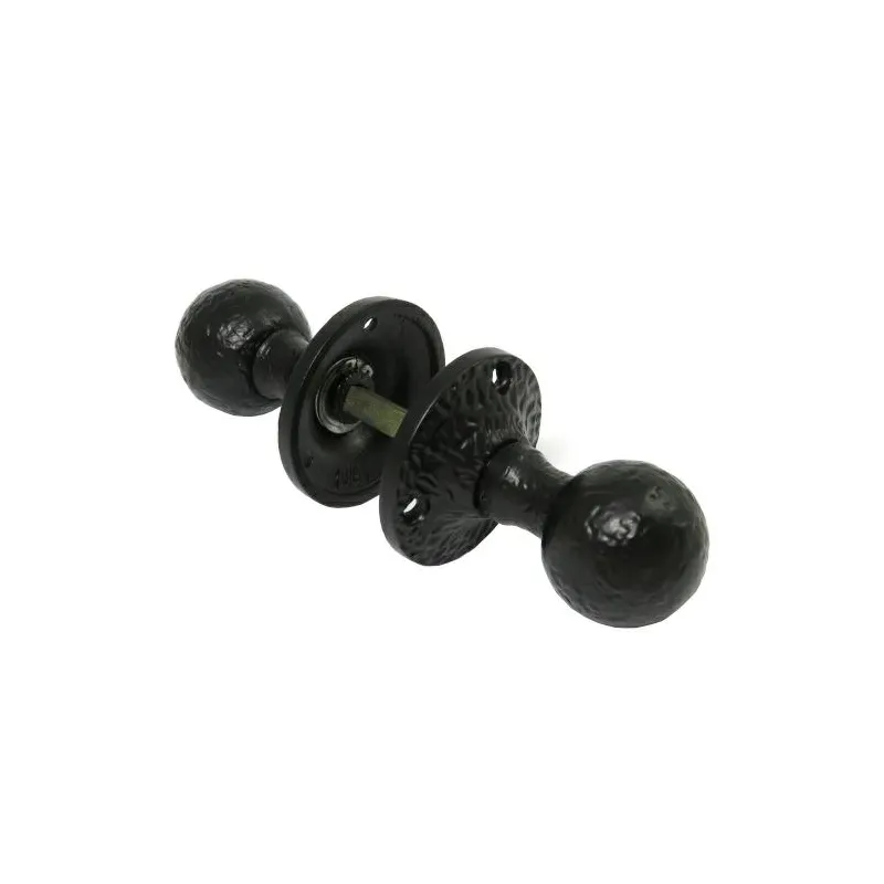 Gałka podwójna obrotowa 42mm czarna