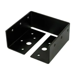 Wspornik wieszak belki 90mm czarny 88x42mm mod. 354