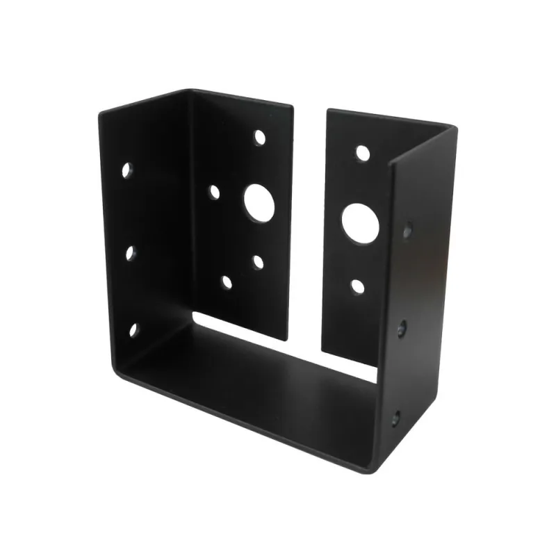 Wspornik wieszak belki 90mm czarny 88x42mm mod. 354