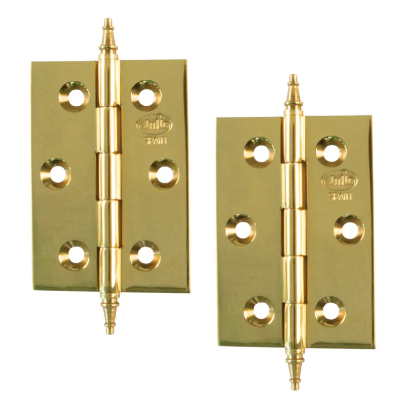 Zawias 1003-60x40 mosiężny lakier. DIS