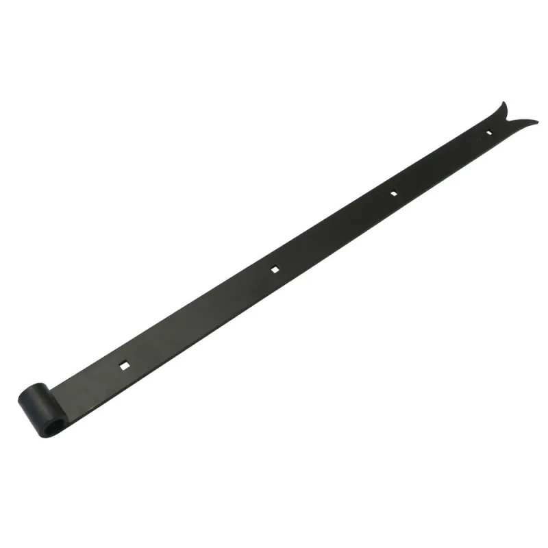 Zawias pasowy 600mm ozdobny czarny do fi. 14mm mod.4200