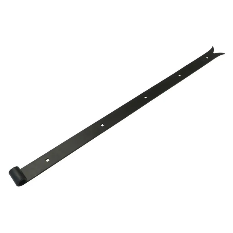 Zawias pasowy 700mm ozdobny czarny do fi. 14mm mod.4200