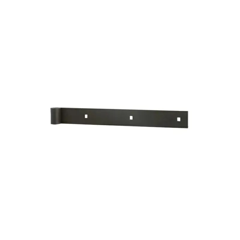 Zawias pasowy 4300-300 prosty czarny