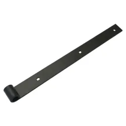 Zawias pasowy 4300-400 prosty czarny