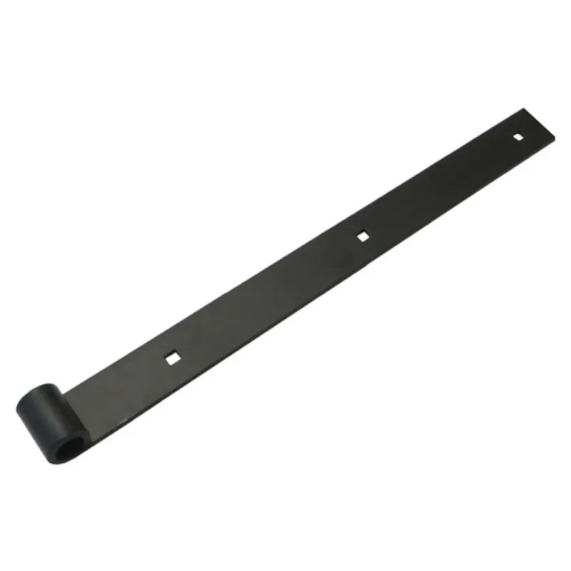 Zawias pasowy 4300-400 prosty czarny