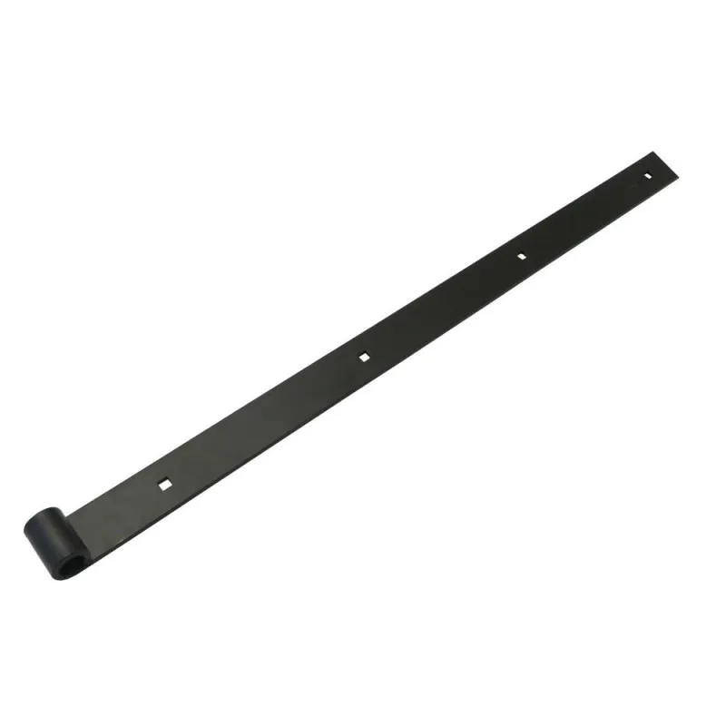 Zawias pasowy 4300-600 prosty czarny