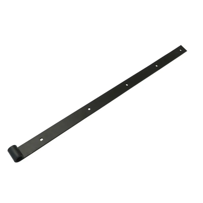 Zawias pasowy 4300-700 prosty czarny