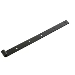 Zawias pasowy 4300-1000 prosty czarny