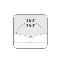 Wizjer do drzwi 25-42mm fi.14 chrom mat mod. 2