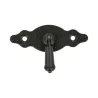 Uchwyt meblowy czarny kołatka 80x28mm mod.1004 DIS
