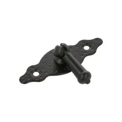 Uchwyt meblowy czarny kołatka 80x28mm mod.1004