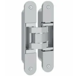 Zawias ECLIPSE 5.0 + osłonki zestaw       chrom mat