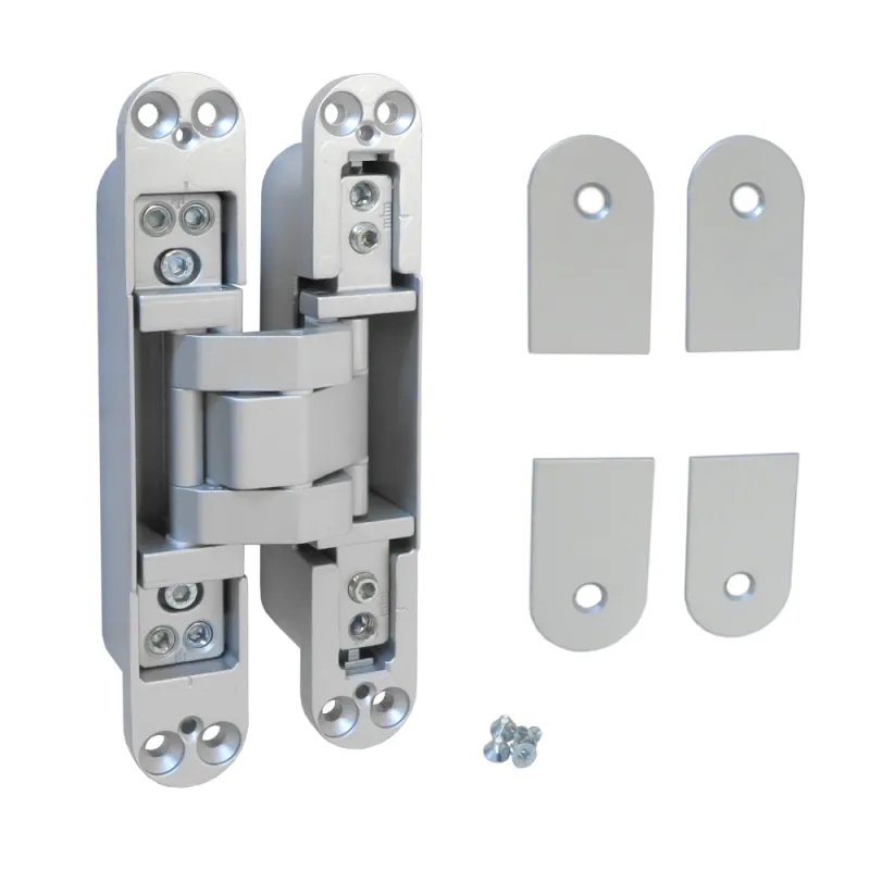 Zawias ECLIPSE 5.0 + osłonki zestaw       chrom mat