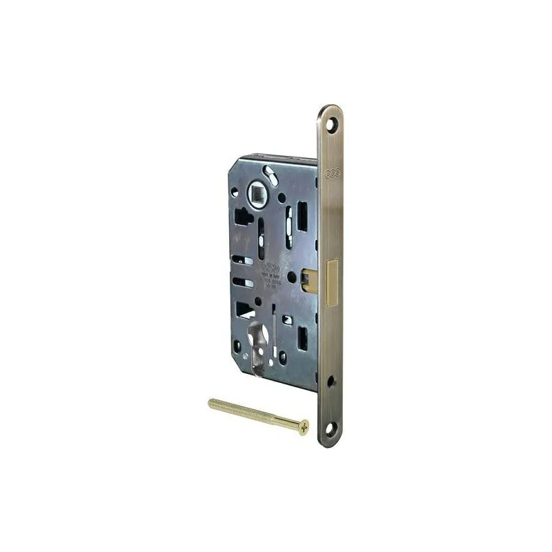 Zamek magnetyczny na wkładkę 85/50 mosiądz antyczny F18 Mediana POLARIS 2XT