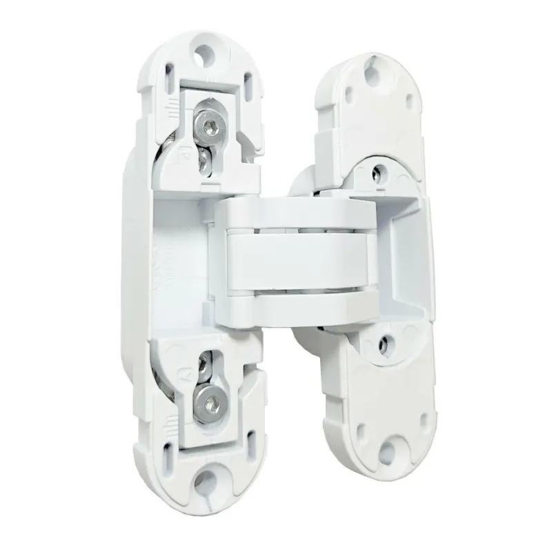 Zawias drzwiowy ukryty biały RAL 9010 mod. ECLIPSE 2.2