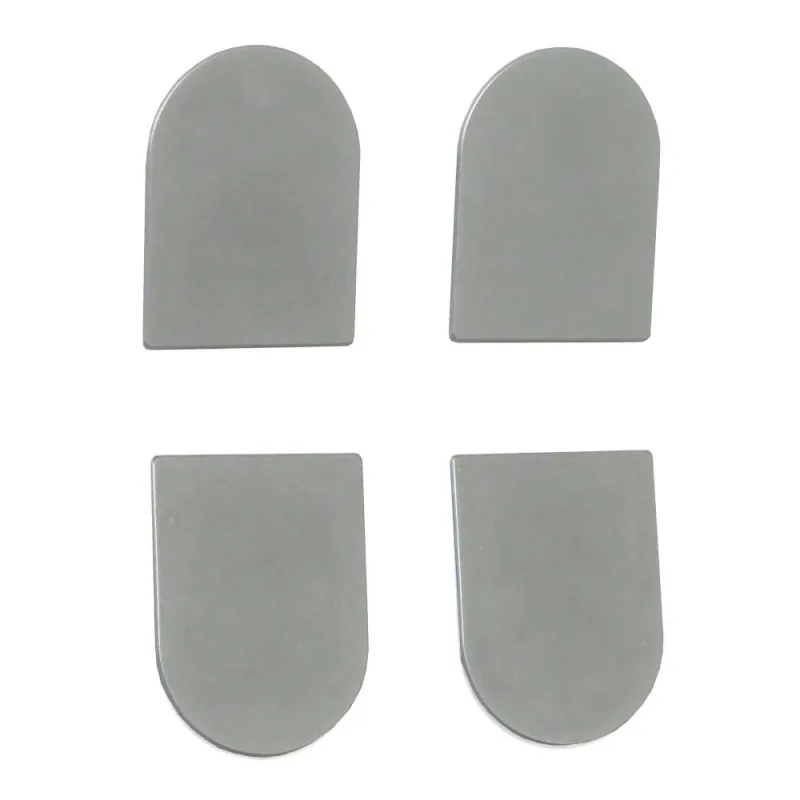 Osłonki zawiasu ECLIPSE 2.2 chrom mat komplet