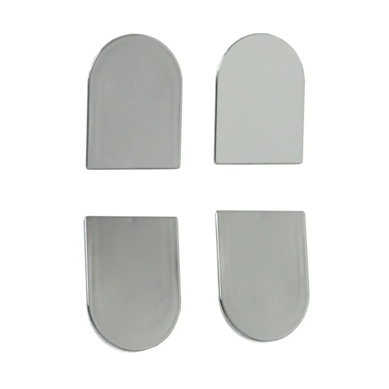 Osłonki zawiasu ECLIPSE 2.2 niklowany komplet