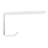 Wspornik półki z wieszakiem stal biały 100x200mm model GAP
