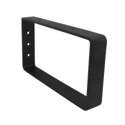 Wspornik półki stalowy czarny 114x208 mm mod. URBAN