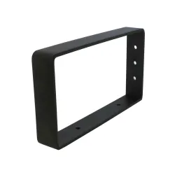 Wspornik półki stalowy czarny 114x208 mm mod. URBAN