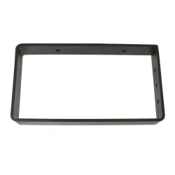 Wspornik półki stalowy czarny 114x208 mm mod. URBAN