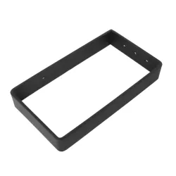 Wspornik półki stalowy czarny 114x208 mm mod. URBAN