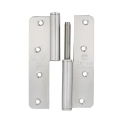 Zawias do drzwi 140x80mm stal nierdzewna INOX LEWY (pl) mod. 429 CE