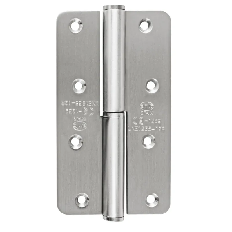 Zawias do drzwi 140x80mm stal nierdzewna INOX PRAWY (pl) mod. 429 CE