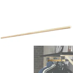 Drążek ubraniowy drewniany do podpórki HABITAT 1m ref.673