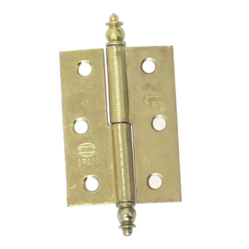 Zawias meblowy 51x36mm mosiądzowany PRAWY (pl) mod. 541