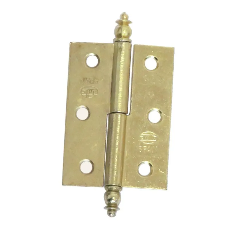 Zawias meblowy 51x36mm mosiądzowany LEWY (pl) mod. 541 EAN