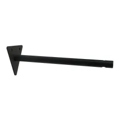 Wspornik półki stalowy czarny 177mm mod. SMART