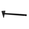 Wspornik półki stalowy czarny 177mm mod. SMART