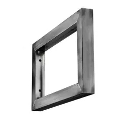 Wspornik półki stal surowa 180x300 mm mod. LOFT 30