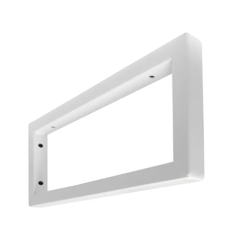 Wspornik półki stalowy biały 180x400 mm mod. LOFT 40