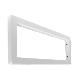 Wspornik półki stalowy biały 180x400mm mod. LOFT 40