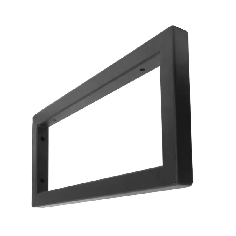 Wspornik półki stalowy czarny 180x400 mm mod. LOFT 40