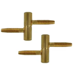 Zawias wkręcany 9x37mm mosiądzowany 2szt. mod.20 DIS