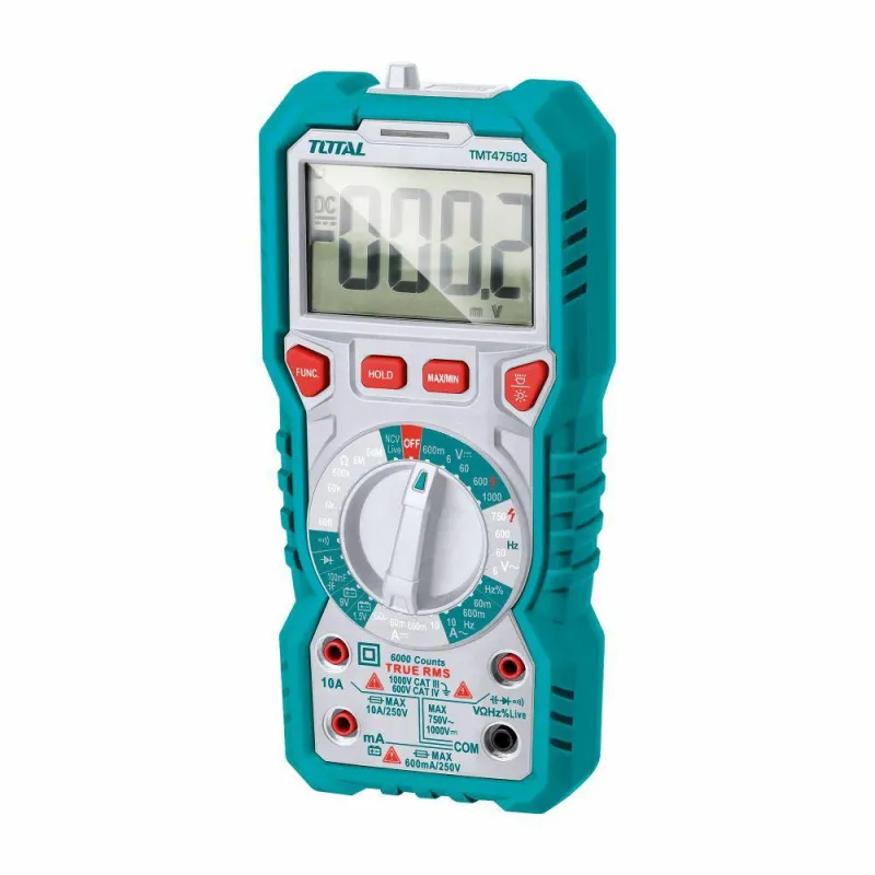 Cyfrowy multimetr model TMT47503 (S) TOTAL